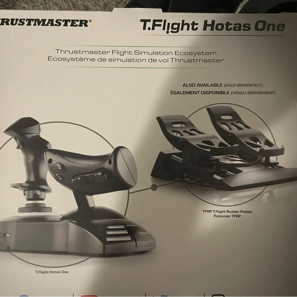 T.Flight Hotas One Black Joystick